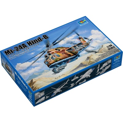 Trumpeter Mil Mi24A HindB 1:48