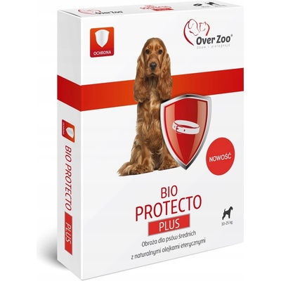 Over Zoo Bio Protecto Plus 60 cm ochranný obojok pre stredných psov