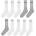 Donnay Юношески чорапи Donnay 10 Pack Crew Socks Junior - White