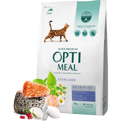 OPTIMEAL Sterilised Salmon 4 kg