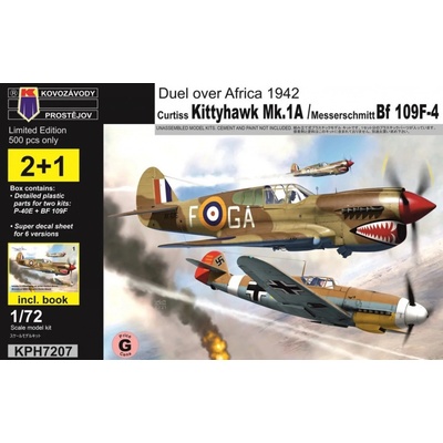 Kovozávody Prostějov Duel over Africa 1942 Limited edition 1:72