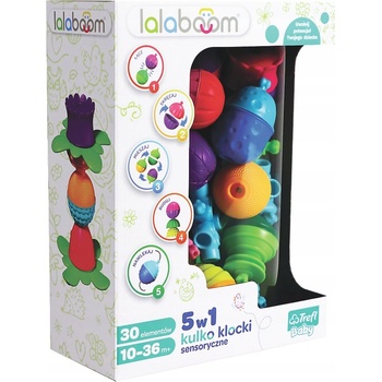 Trefl Lalaboom sada guľôčkových blokov 30 ks