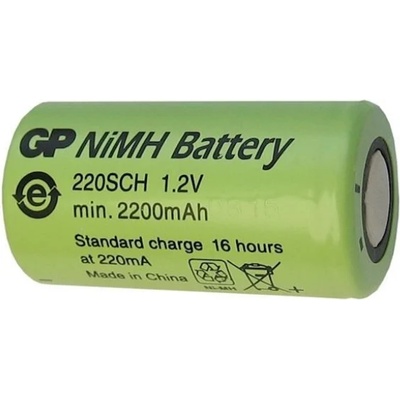 GP Batteries Акумулаторна батерия GP NiMH SC 1.2V 2200mAh 1бр. GP BATTERY