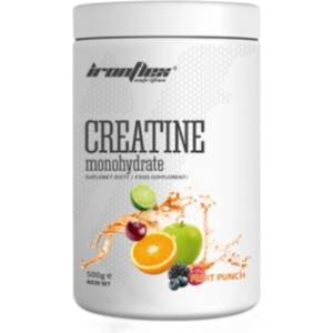 IronFlex Creatine Monohydrate Powder [500 грама] Плодов Пунш