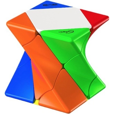 QiYi Twisty Skewb plastový hlavolam