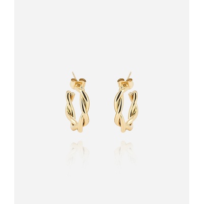 ZAG Bijoux Oceľové polkruhové náušnice SEC14139-01UNI