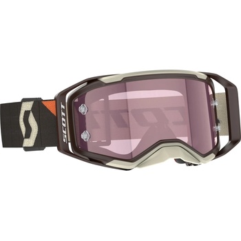 SCOTT Маска Scott Prospect 2.0 AMP S1 Goggles - Deep Brown / Beige / Glas: Rose - размер One Size (205-6802-0111)