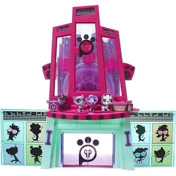 Hasbro Littlest Pet Shop PAWZA HOTEL STYLE SET
