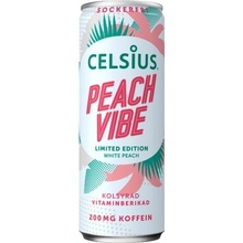 Celsius Energy Drink Peach Vibe 355 ml