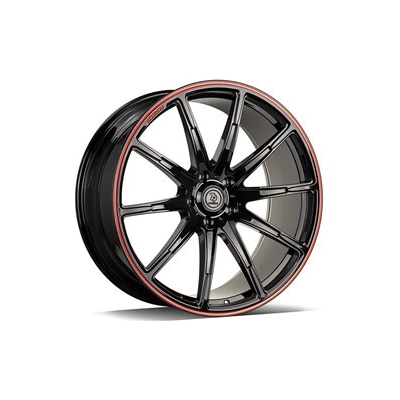 SEVENTY9 MF.7 10x22 5x130 ET30 black gloss red