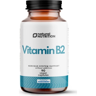 Natural Nutrition Vitamin B2 90 kapslí