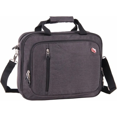 PULSE Чанта за лаптоп Pulse Casual Cationic, 15.6'', тъмносива