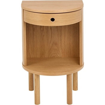 Actona Нощно шкафче от декор от дъб в светло естествен цвят Paron - Actona (0000110854)