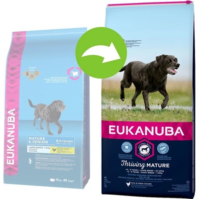 Eukanuba Thriving Mature Large Breed Kuřecí 2 x 15 kg