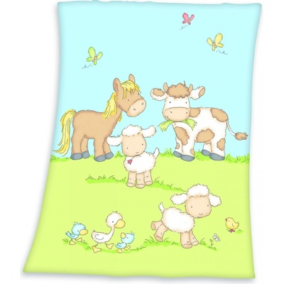 Herding Detská deka Farma