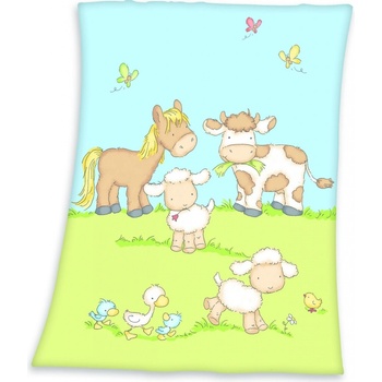 Herding Detská deka Farma