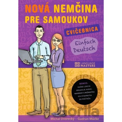 Nová nemčina pre samoukov cvičebnica CD Michal Dvorecký; Gudrun Mücke