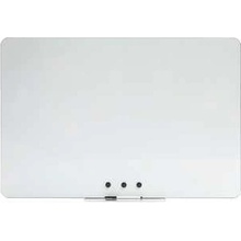 Qboard Biela bezrámová magnetická tabuľa 57 x 57 cm