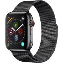 DEVIA řemínek pro Apple Watch 41mm / 40mm / 38mm - nerezový - černý; D0826XJ