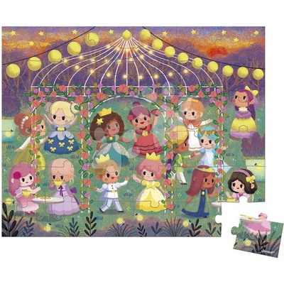 Janod Princezné v kufríku 36 dielov