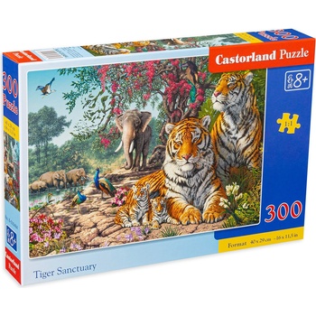 Castorland Пъзел Castorland от 300 части - Пазители на джунглата (B-030484)