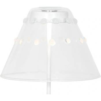 Zafferano Абажур за лампа Swap на точки стъклен бял (LD102001)