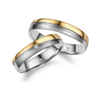 Marrya Dámský snubní prsten s diamanem Titan TI 47D