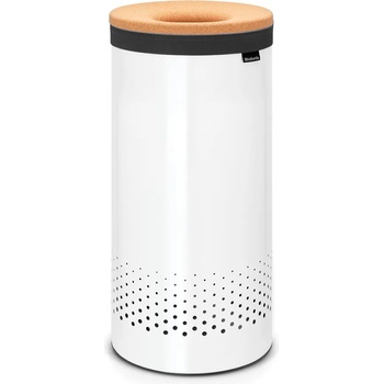 Brabantia Кош за пране Brabantia 35L, White, корков капак (90300239)