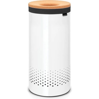 Brabantia Кош за пране Brabantia 35L, White, корков капак (90300239)