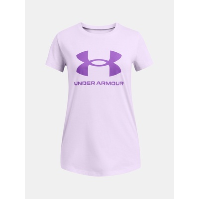 Under Armour UA Crop Sportstyle Logo SS Тениска детски Under Armour | Lilav | Момичешки | 122