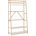 vidaXL Закачалка за дрехи с рафтове 110x40x180 см, бамбук (4008925)