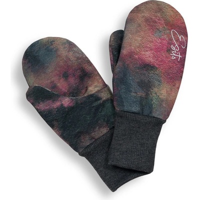 Esito Palcové rukavice softshell Duo Rainbow duhová