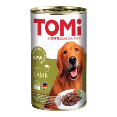 TOMI Superpremium Dog - Агне - 1.2кг
