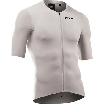 Northwave Фланелка с къс ръкав за колоездене Northwave Essence Jersey Short Sleeve Cycling jersey - Light Grey (056-3726-0214)