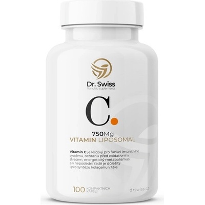 Dr. Swiss Lipozomálny vitamín C 100 kapsúl