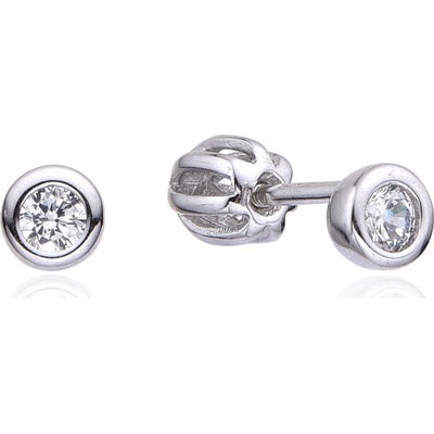 Jan Kos jewellery stříbrné náušnice MHT-3459/SW00