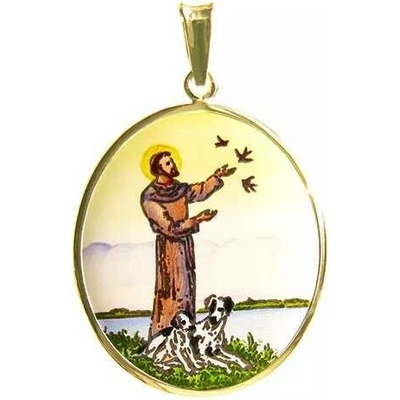 Aljančič Svatý František z Assisi největší madonka 379H