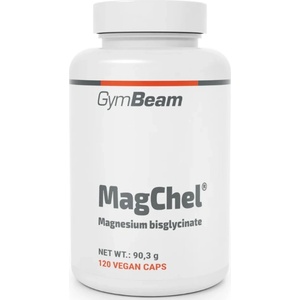 GymBeam MagChel Magnesium Bisglucinate, 120 Capsules