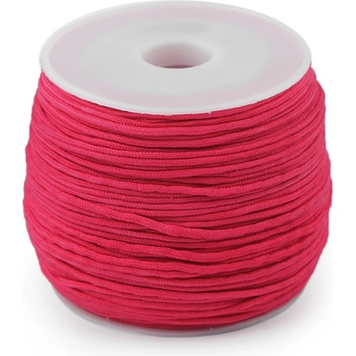 Šnůrka PES se silonovým vlascem Ø0,5 mm pink 1 ks