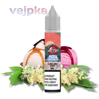 ZAP! AISU MIZU Bar Salts Elderflower Sorbet 10 ml 20 mg