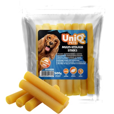 Uniq Pets Dog Snacks Sea & Harvest Multi-Vitamin Sticks - мултивитаминни стикчета за кучета 500 g