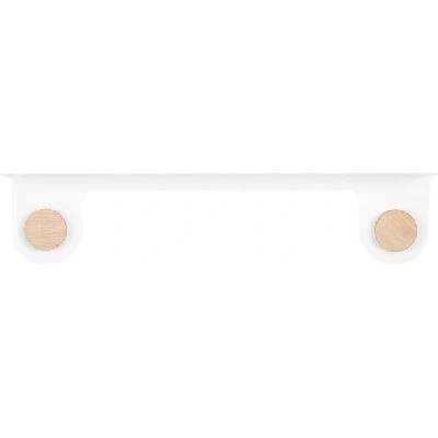 Gazzda Hook police bílá 60 cm, 13 cm, 16 cm