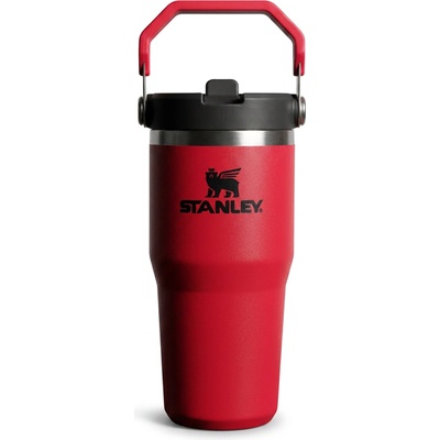 Stanley Termoláhev s integrovanou slámkou The IceFlow Flip Straw 2.0 Tumbler 410 ml 20oz Chili Black