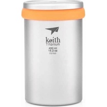 Keith Titanium Mug Infuser 450 ml Orange