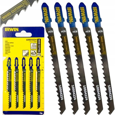 IRWIN List pil.přím. sada HCS-T244D 100 dřevo 5ks
