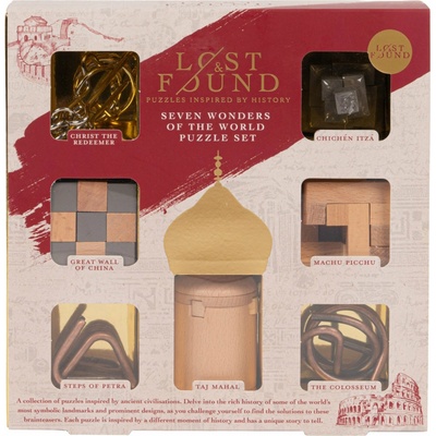 Professor Puzzle LOST&FOUND: Hlavolam Sedem divov sveta 7v1