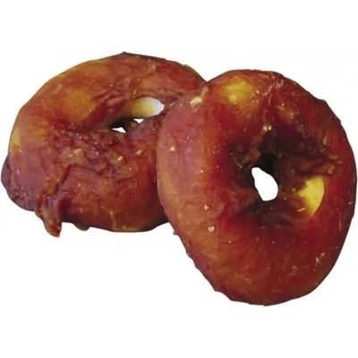 NOBBY Лакомство StarSnack 2в1 Barbecue Donut Duck - 42% патица, 50% сурова кожа, 5 см, 25 гр, НАСИПНО - 1 бр - NOBBY Германия - 50665