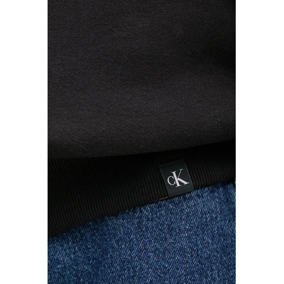 Calvin Klein Суичър Calvin Klein Jeans в черно с изчистен дизайн J20J224656 (J20J224656)