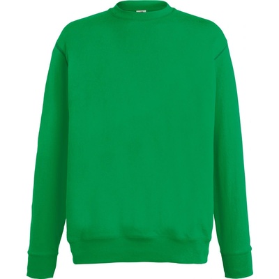 Fruit of the Loom mikina Lightweight Set-In Sweat, pánská COT16215652001 kelly green