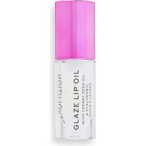 Revolution Beauty Glaze Lip Oil Lust Clear Продукт за устни 4, 6gr